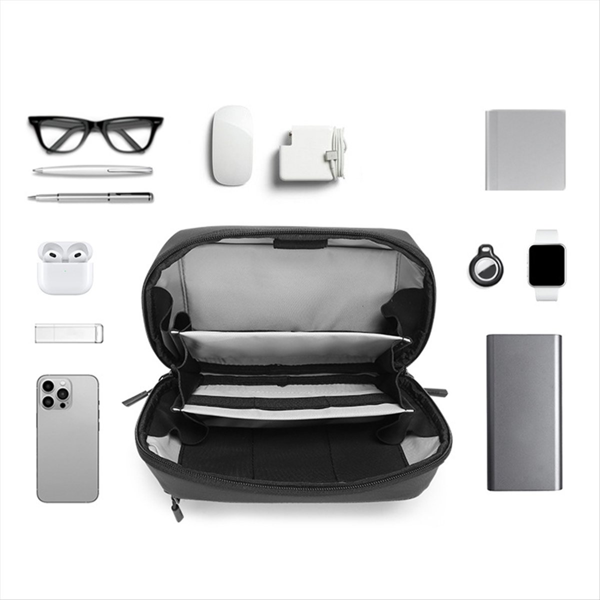 Tech Accessories Travel Organizer Pouch - ☶ ❈ ＊ ♥ AC1579 -