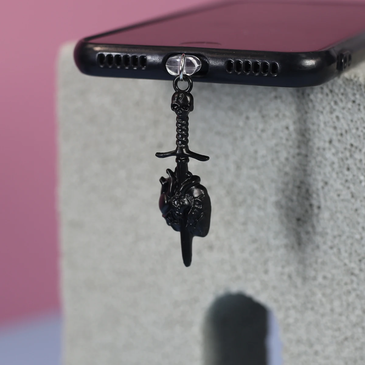 Legal 3d demônio crânio espada - Mobile Tech Accessories avaliação e preço