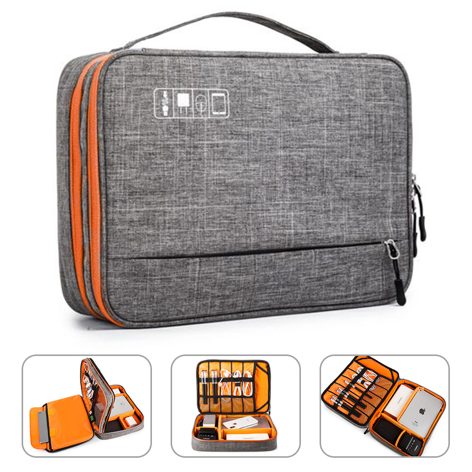 Double Layer Acessórios Eletrô - Tech Accessories Case avaliação e preço