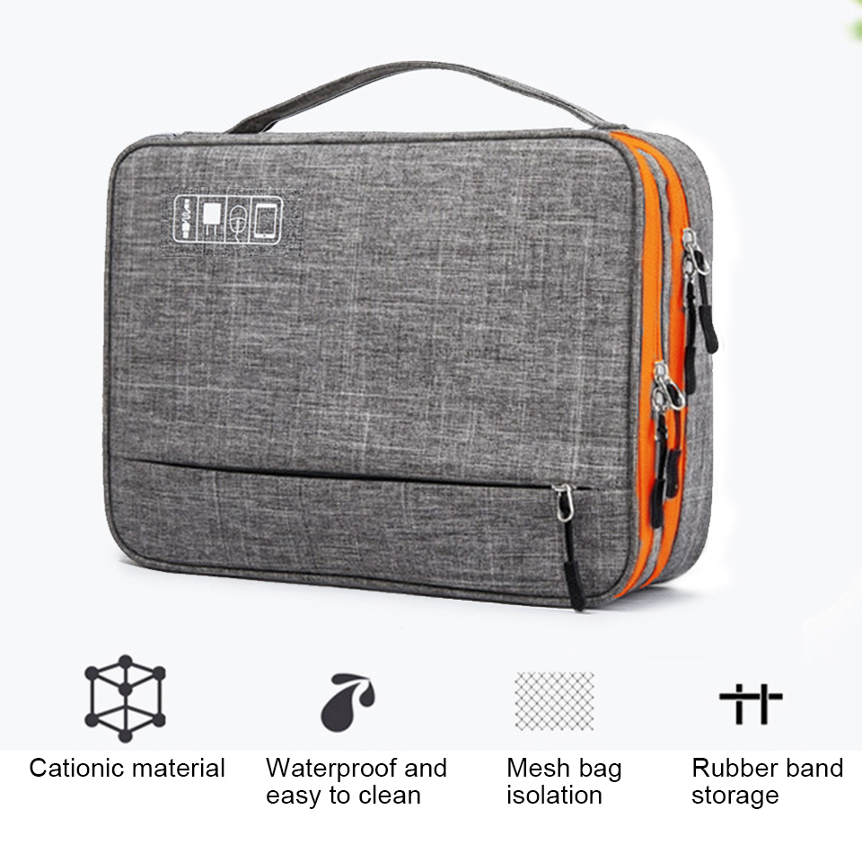 Double Layer Acessórios Eletrô - Tech Accessories Case avaliação e preço